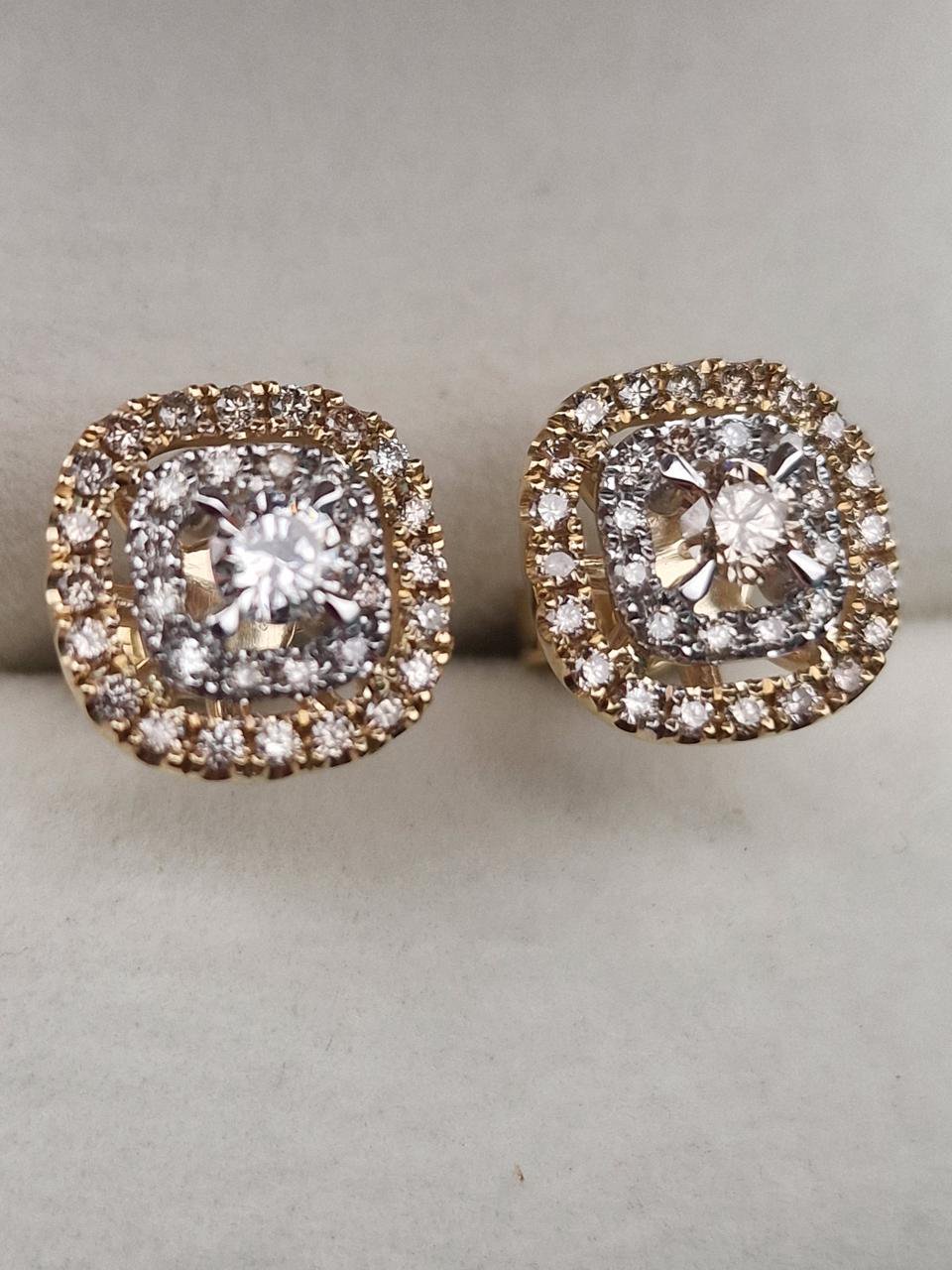 Серьги Deimantas 105021628 3,78гр 0,88ct. купить,NaN