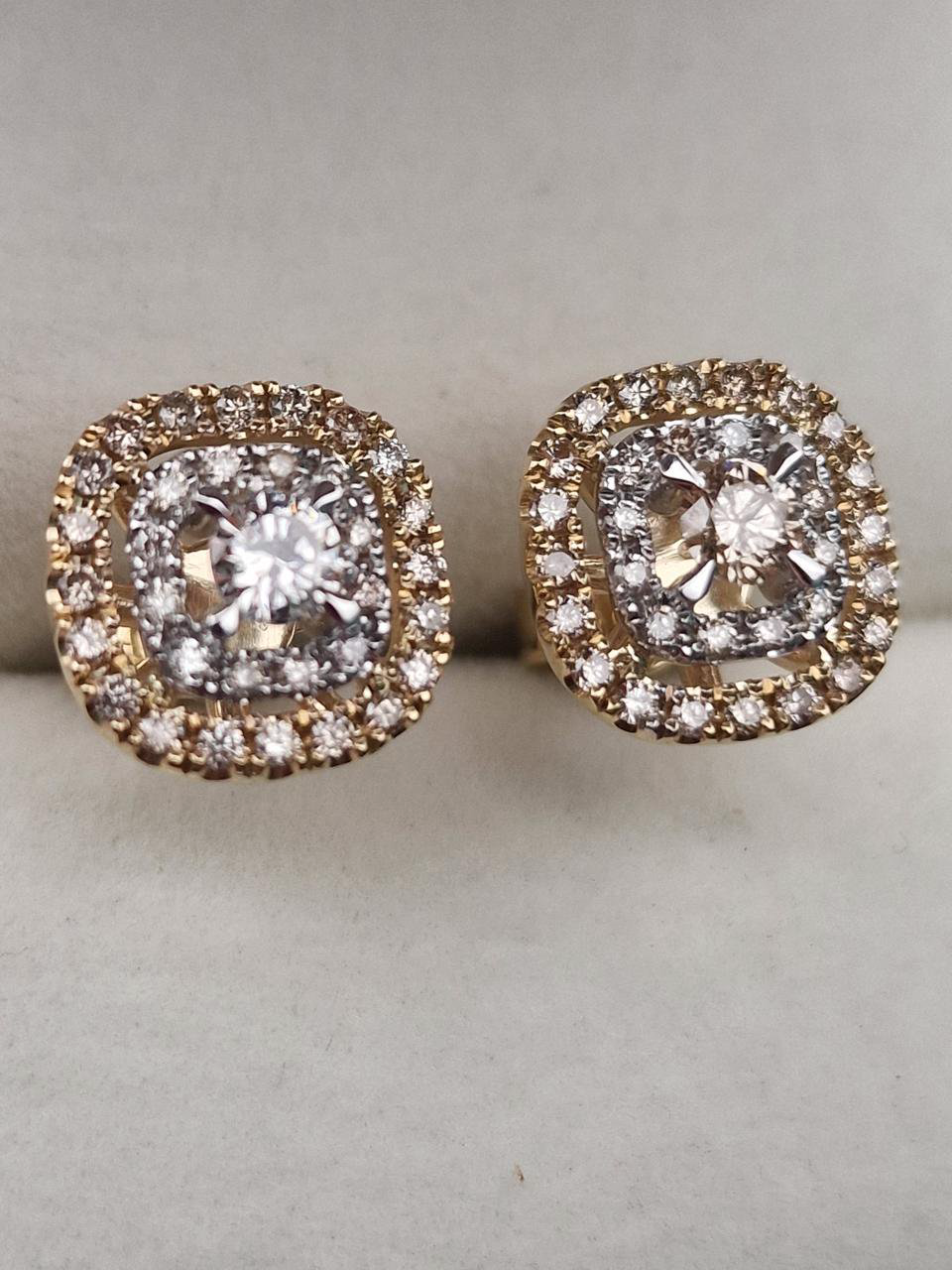 Серьги Deimantas 105021628 3,78гр 0,88ct. купить,NaN
