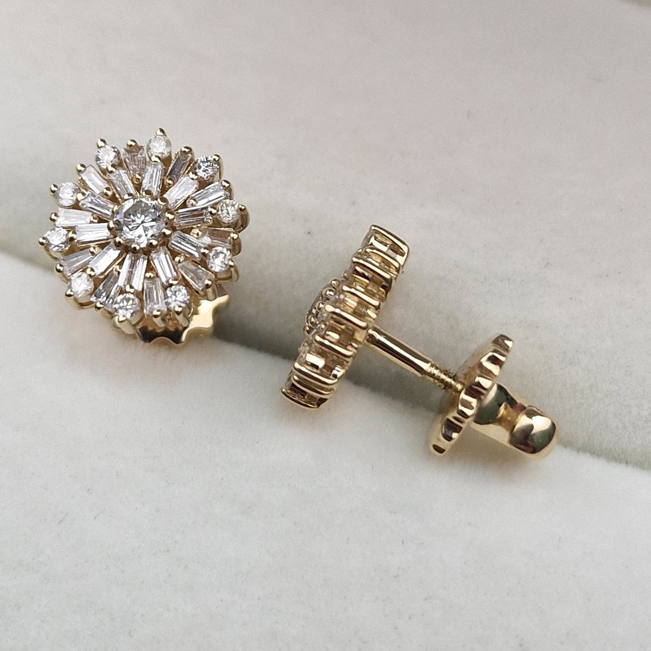 Серьги Deimantas 105021643 3,55гр 0,59ct. купить,NaN
