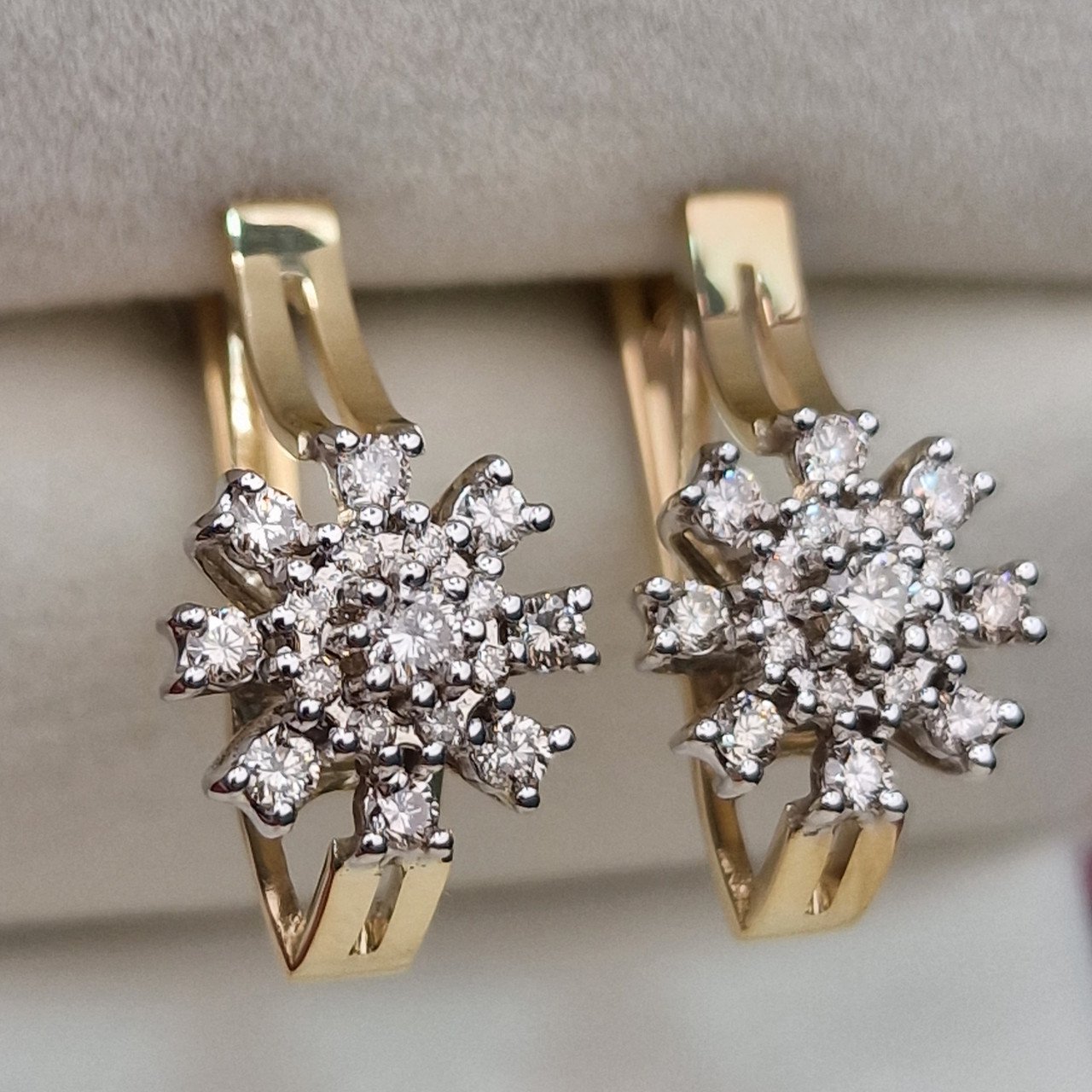 Серьги Deimantas 104722988 7,45гр 0,922ct. купить,NaN