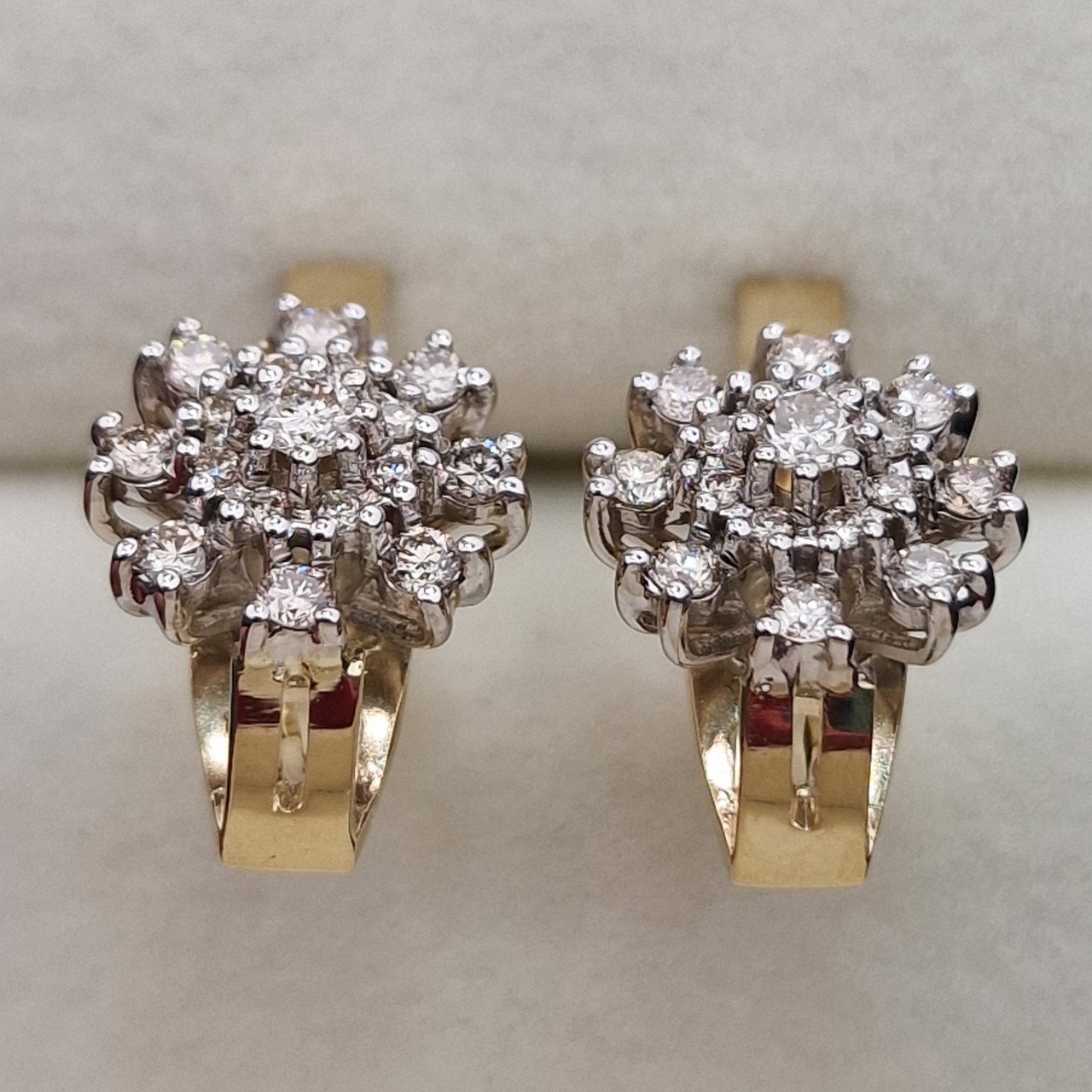 Серьги Deimantas 104722988 7,45гр 0,922ct. купить,NaN