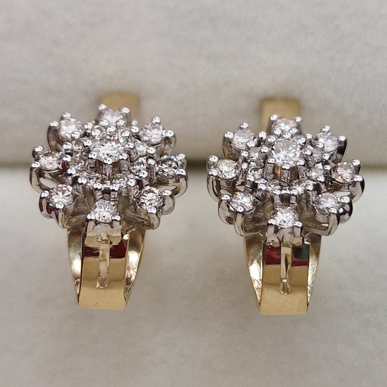 Серьги Deimantas 104722988 7,45гр 0,922ct. купить,NaN