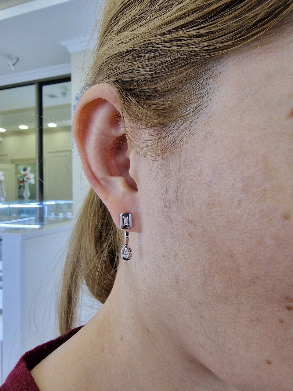 Серьги Deimantas 105021661 4,41гр 0,31ct. купить,NaN