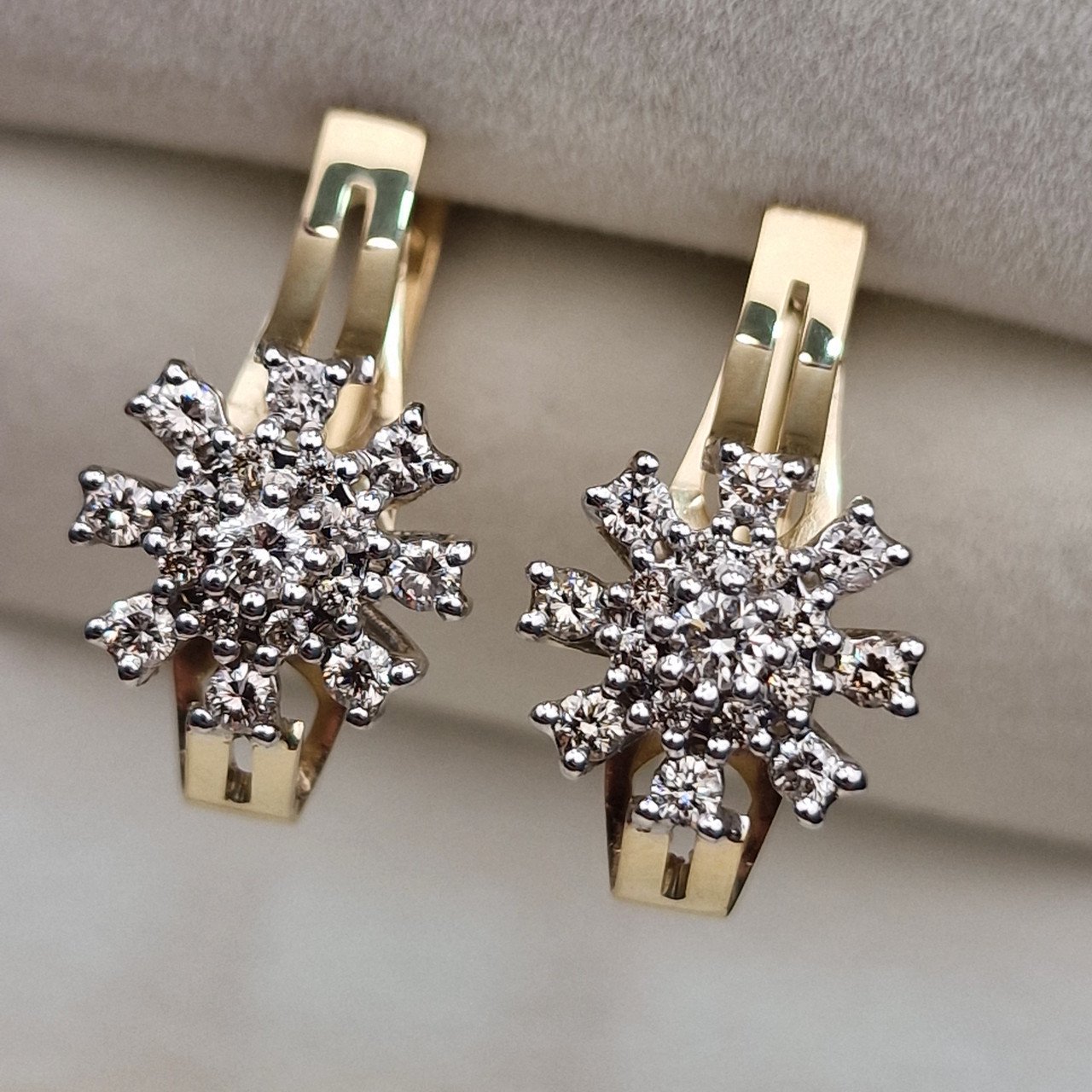 Серьги Deimantas 104722988 7,45гр 0,922ct. купить,NaN