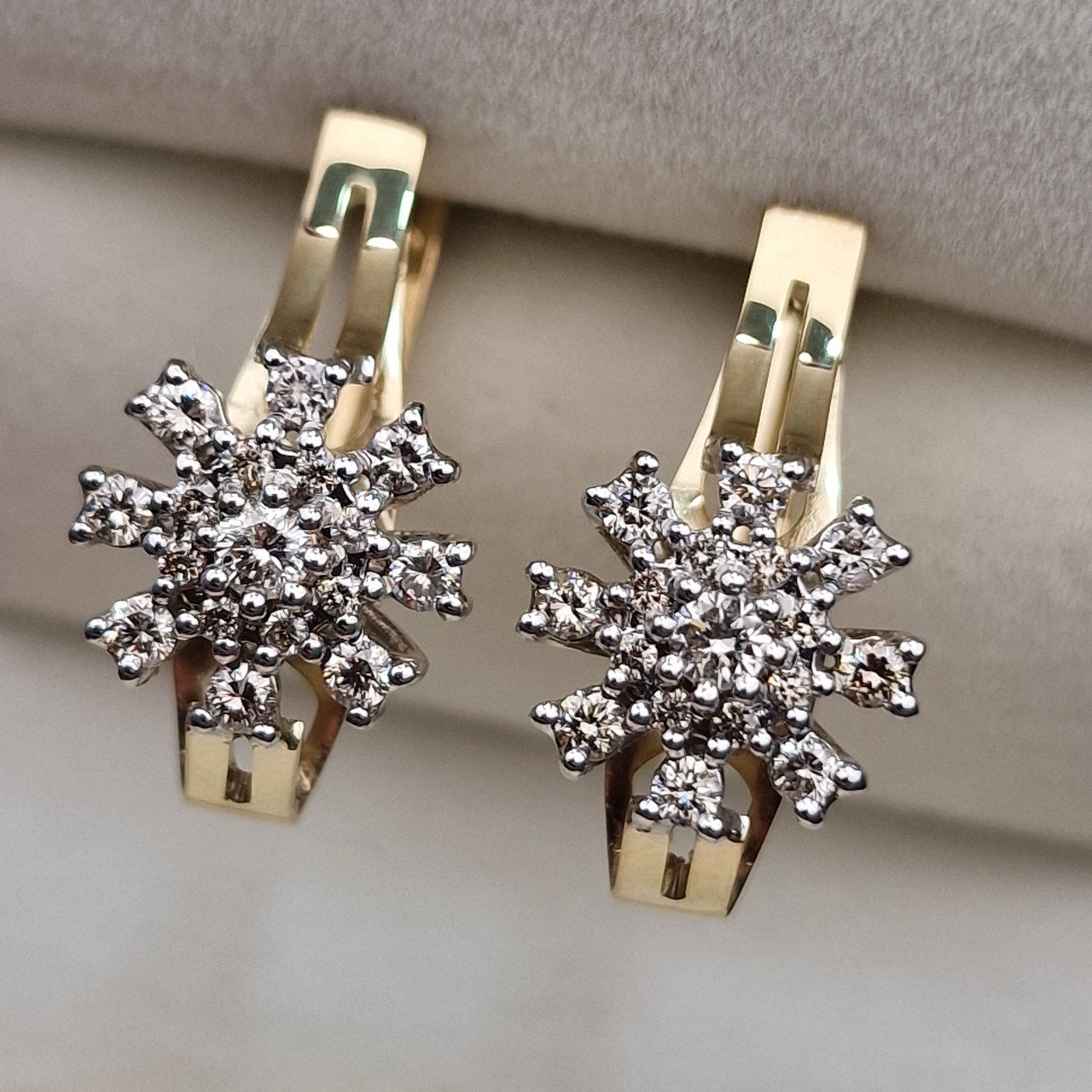 Серьги Deimantas 104722988 7,45гр 0,922ct. купить,NaN