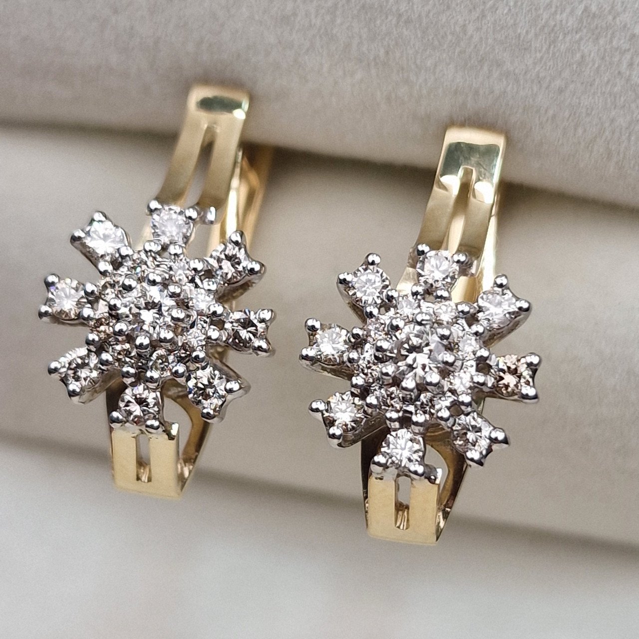 Серьги Deimantas 104722988 7,45гр 0,922ct. купить,NaN