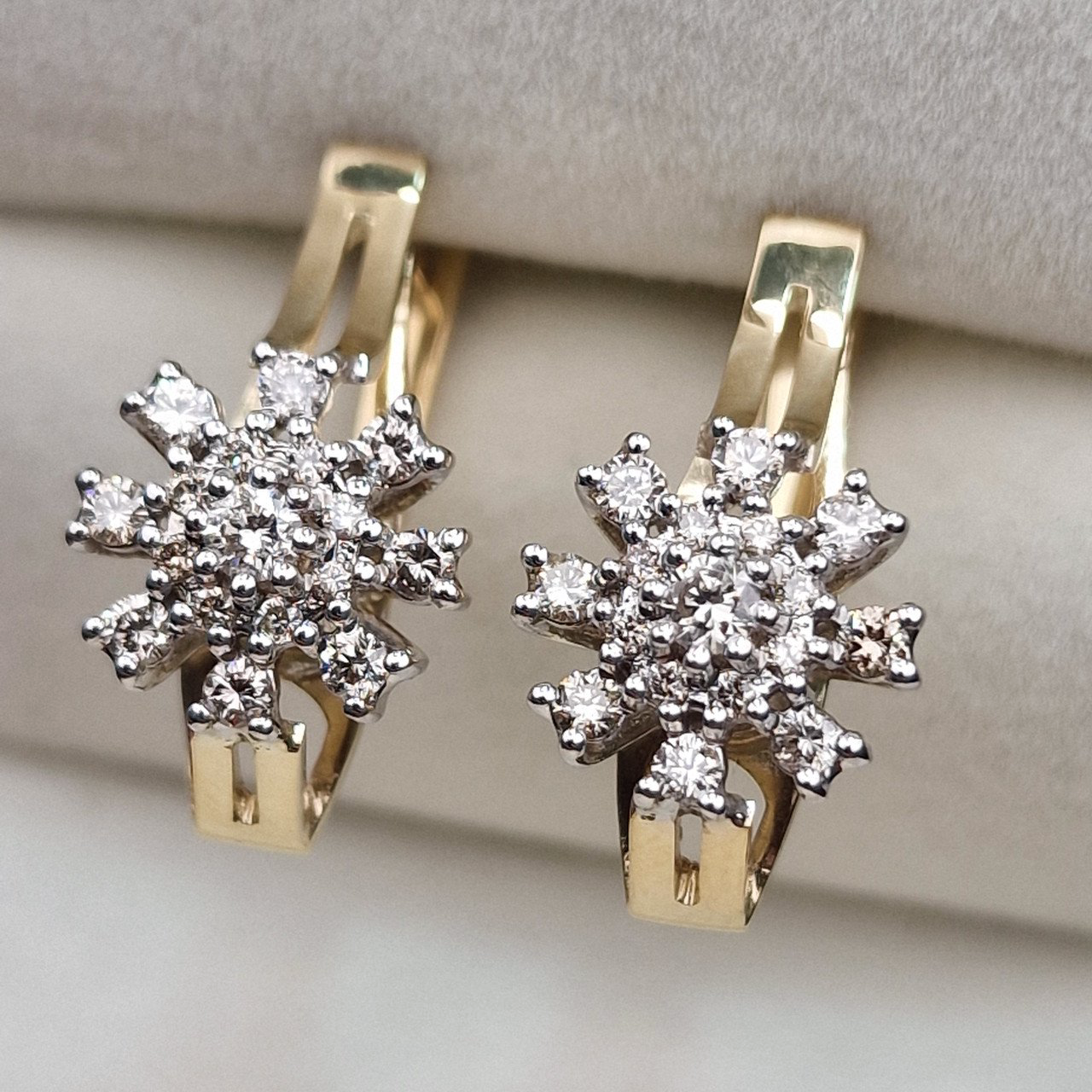 Серьги Deimantas 104722988 7,45гр 0,922ct. купить,NaN