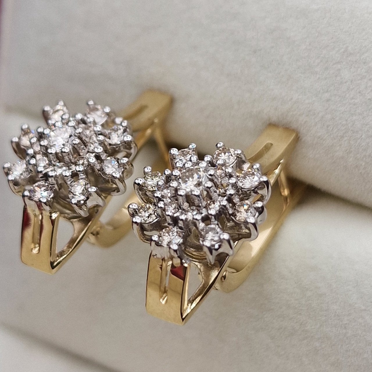 Серьги Deimantas 104722988 7,45гр 0,922ct. купить,NaN