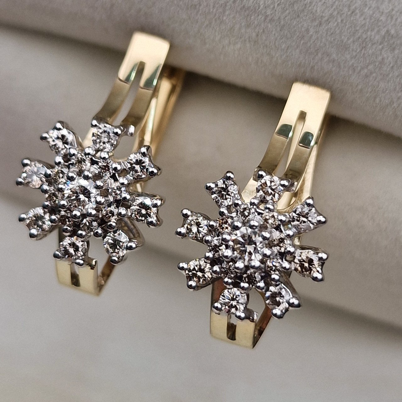 Серьги Deimantas 104722988 7,45гр 0,922ct. купить,NaN
