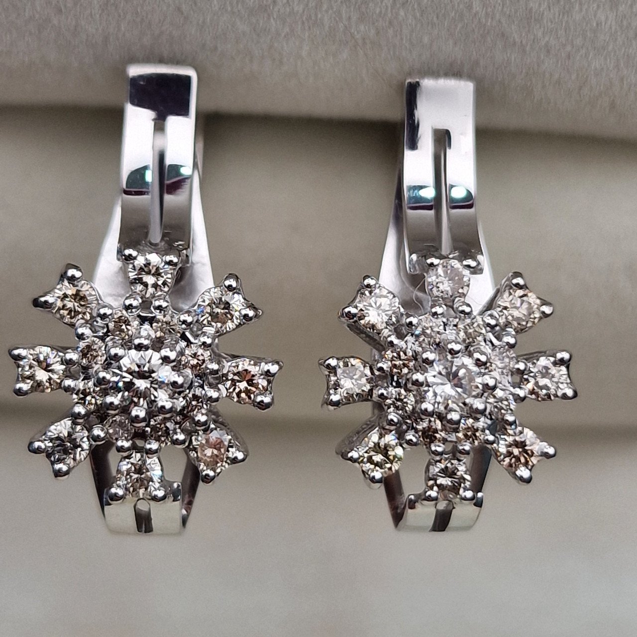 Серьги Deimantas 104722735 7,68гр 0,922ct. купить,NaN
