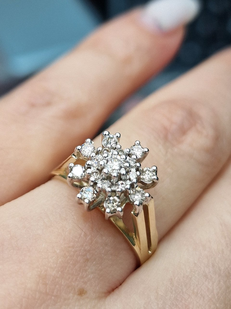Кольцо Deimantas 104722878 17,5р 4,12гр 0,461ct. купить,NaN