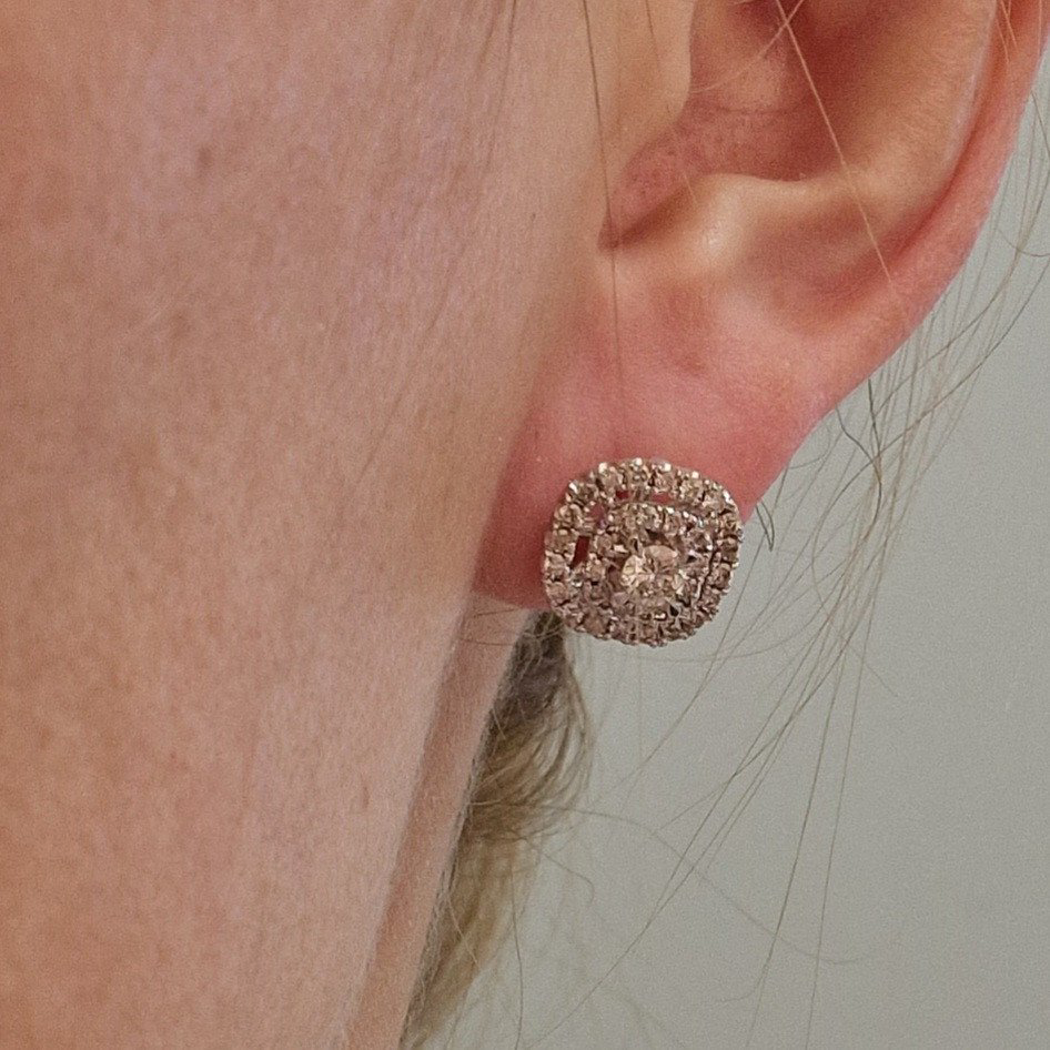 Серьги Deimantas 104731493 3,77гр 0,90ct. купить,NaN