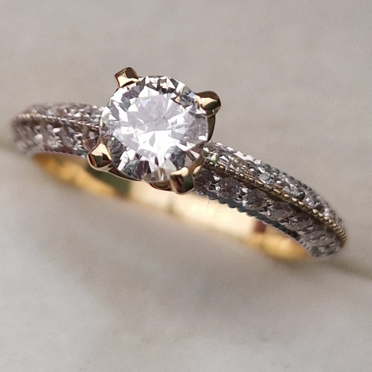 Кольцо Deimantas 103329418 16,5р 3,42гр 0,90ct. купить,NaN