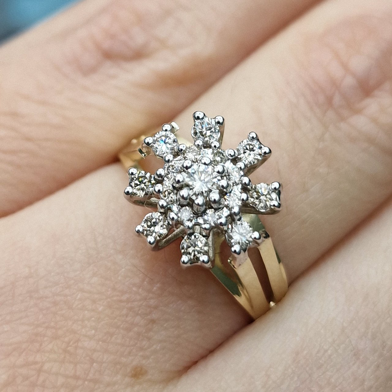 Кольцо Deimantas 104722878 17,5р 4,12гр 0,461ct. купить,NaN