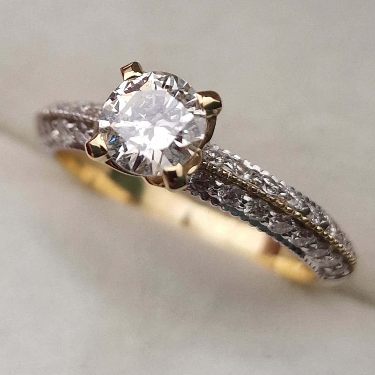 Кольцо Deimantas 103329418 16,5р 3,42гр 0,90ct. купить,NaN