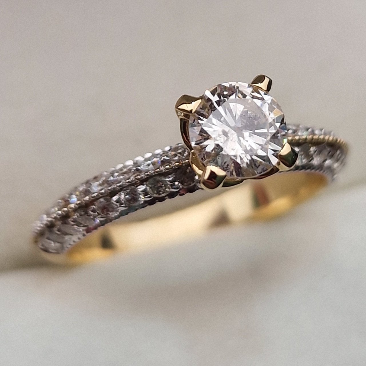 Кольцо Deimantas 103329418 16,5р 3,42гр 0,90ct. купить,NaN