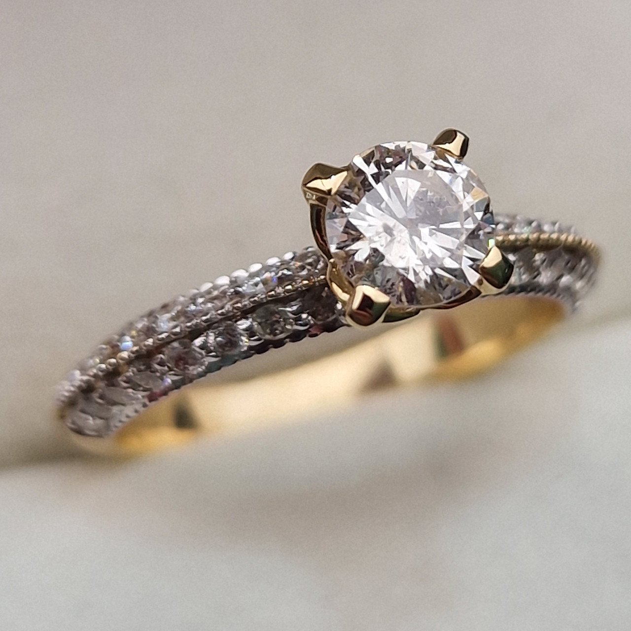 Кольцо Deimantas 103329418 16,5р 3,42гр 0,90ct. купить,NaN