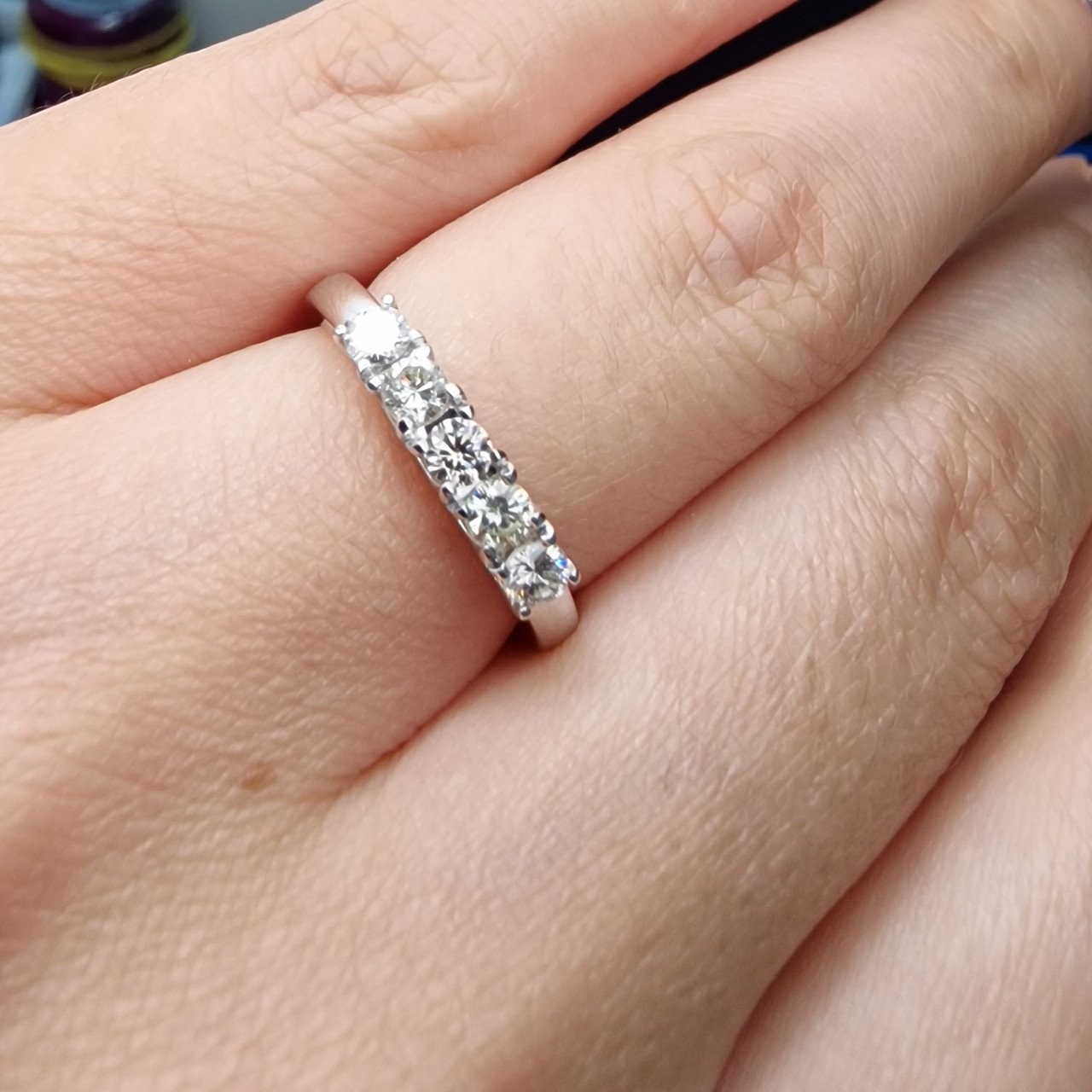 Кольцо Deimantas 103329375 17р 4,12гр 0,465ct. купить,NaN