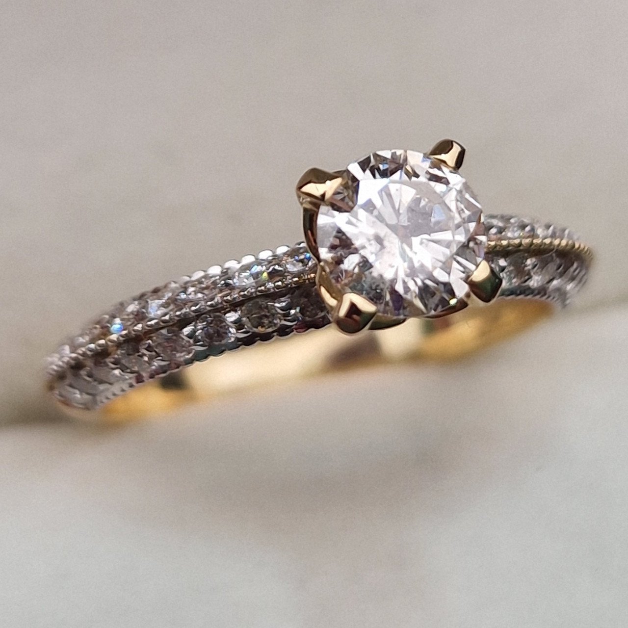 Кольцо Deimantas 103329418 16,5р 3,42гр 0,90ct. купить,NaN