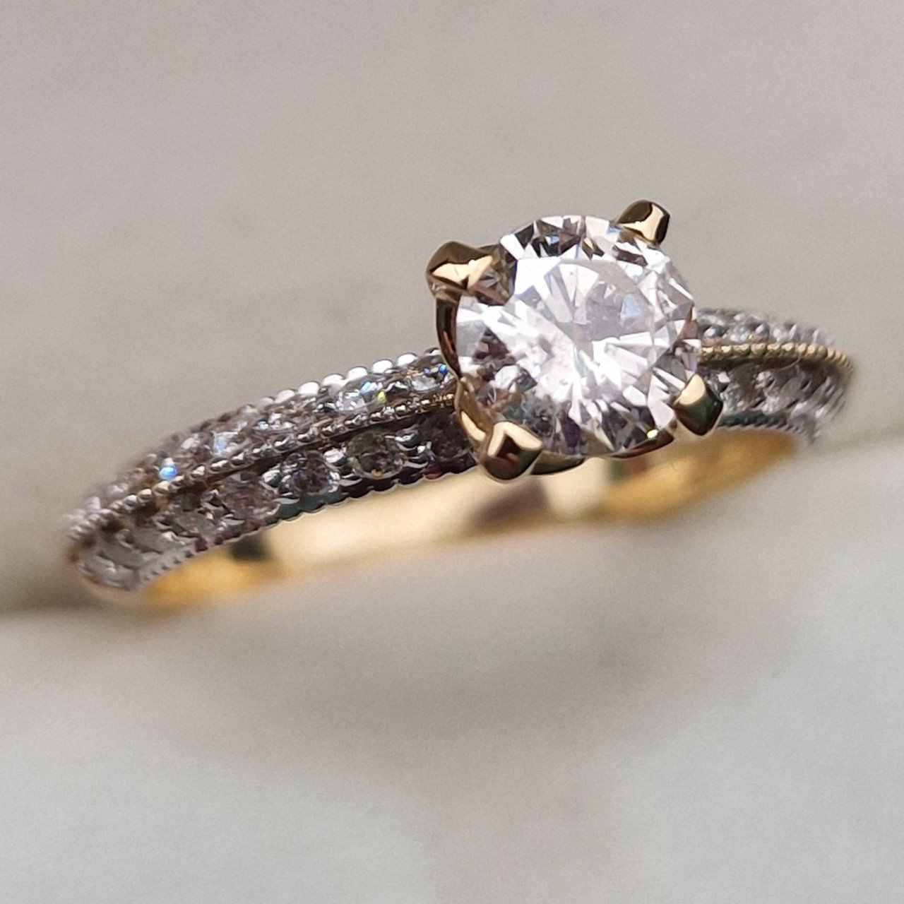 Кольцо Deimantas 103329418 16,5р 3,42гр 0,90ct. купить,NaN