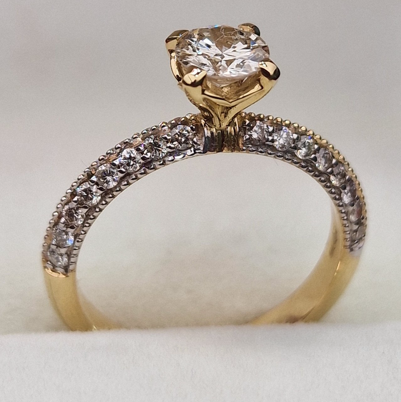 Кольцо Deimantas 103329418 16,5р 3,42гр 0,90ct. купить,NaN