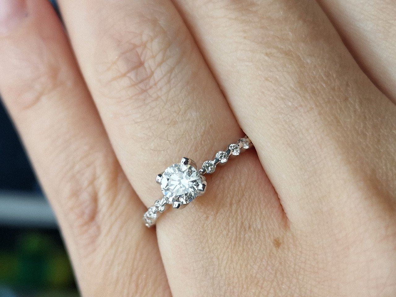 Кольцо Deimantas 103329495 17р 2,46гр 0,92ct. купить,NaN