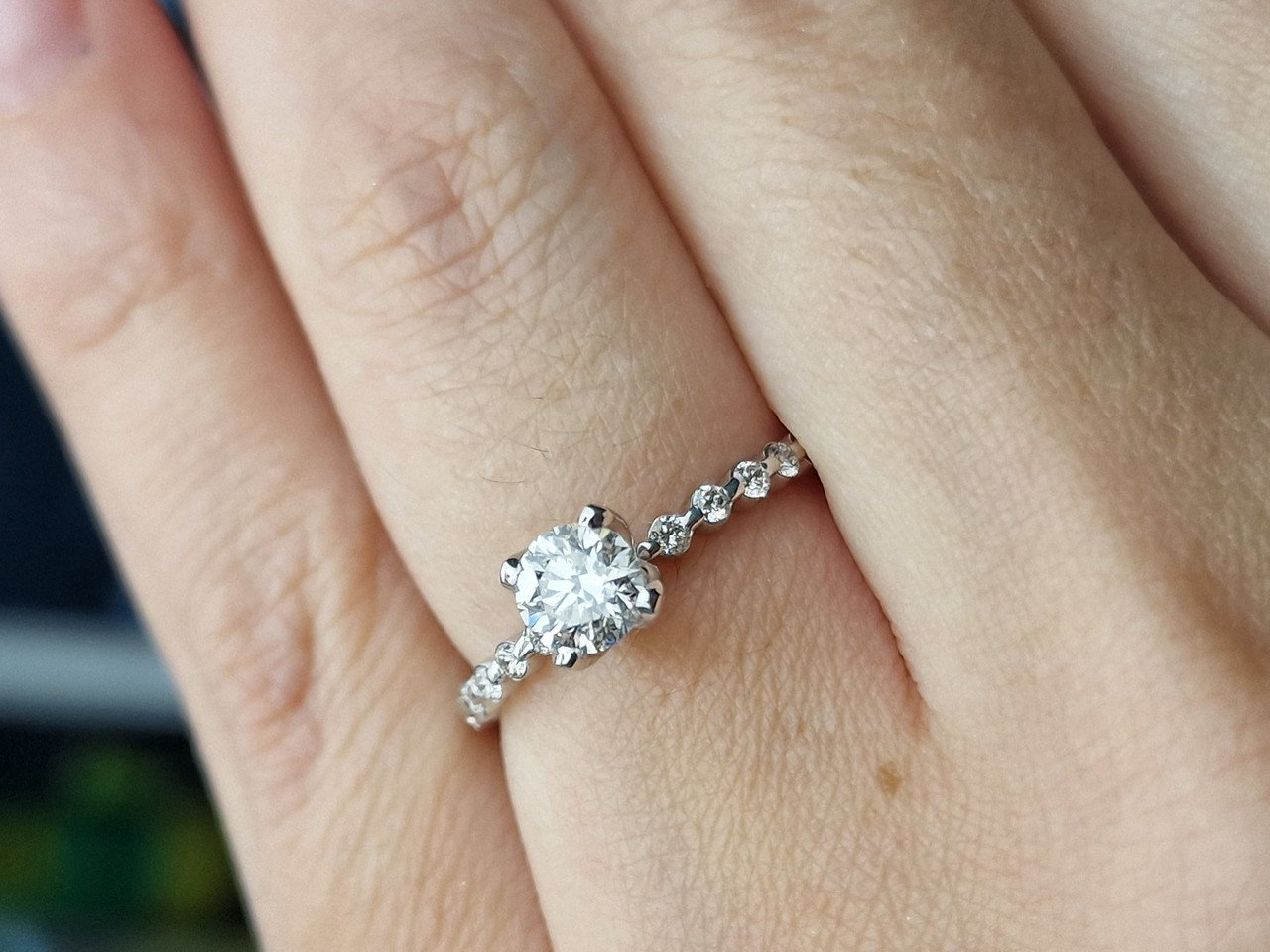 Кольцо Deimantas 103329495 17р 2,46гр 0,92ct. купить,NaN