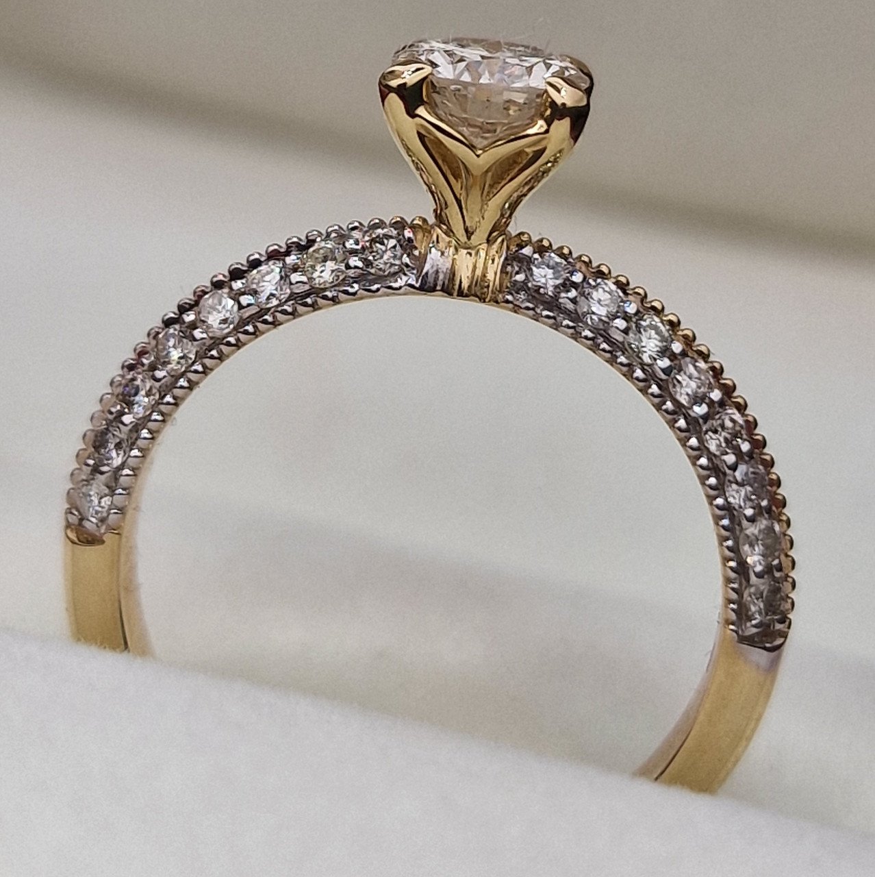 Кольцо Deimantas 103329418 16,5р 3,42гр 0,90ct. купить,NaN