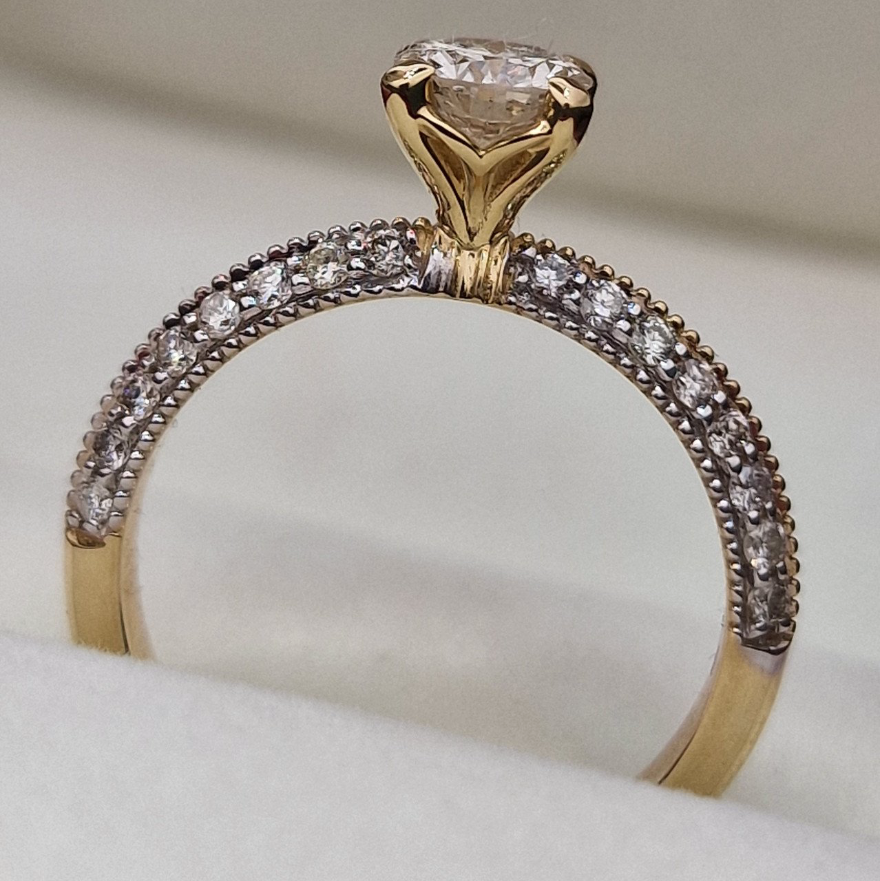 Кольцо Deimantas 103329418 16,5р 3,42гр 0,90ct. купить,NaN