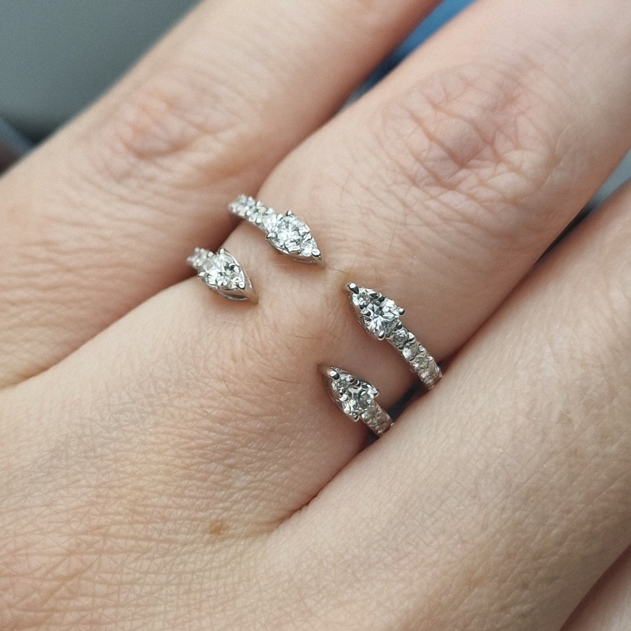 Кольцо Deimantas 105021732 17р 3,2гр 0,52ct. купить,NaN