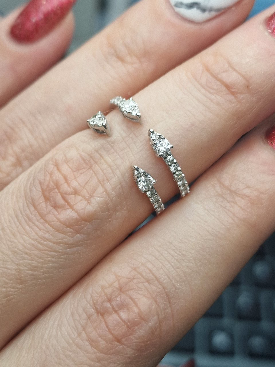 Кольцо Deimantas 105021732 17р 3,2гр 0,52ct. купить,NaN