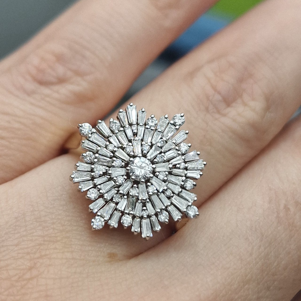 Кольцо Deimantas 105021743 17р 6,03гр 0,98ct. купить,NaN