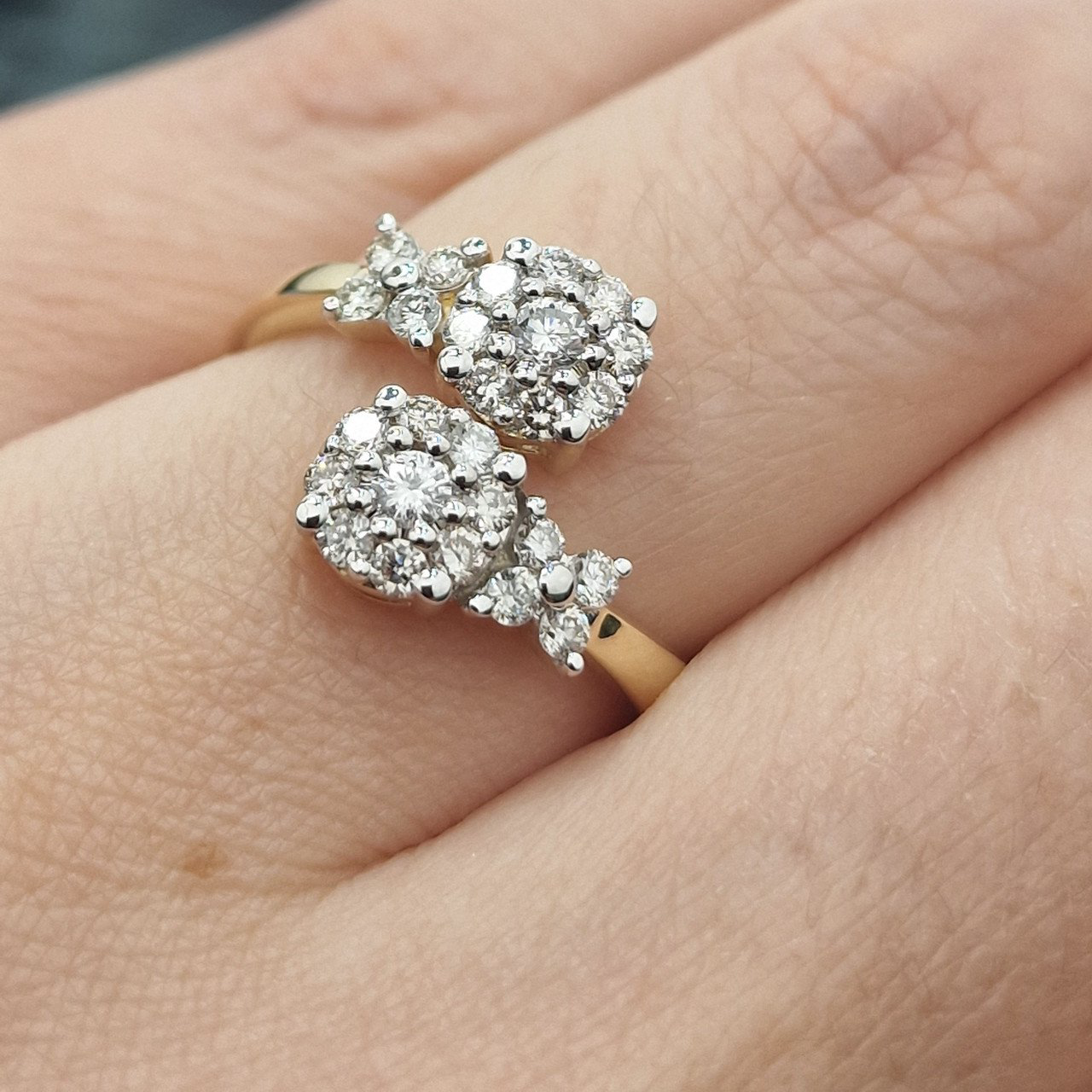 Кольцо Deimantas 105021749 17р 4,14гр 0,61ct. купить,NaN