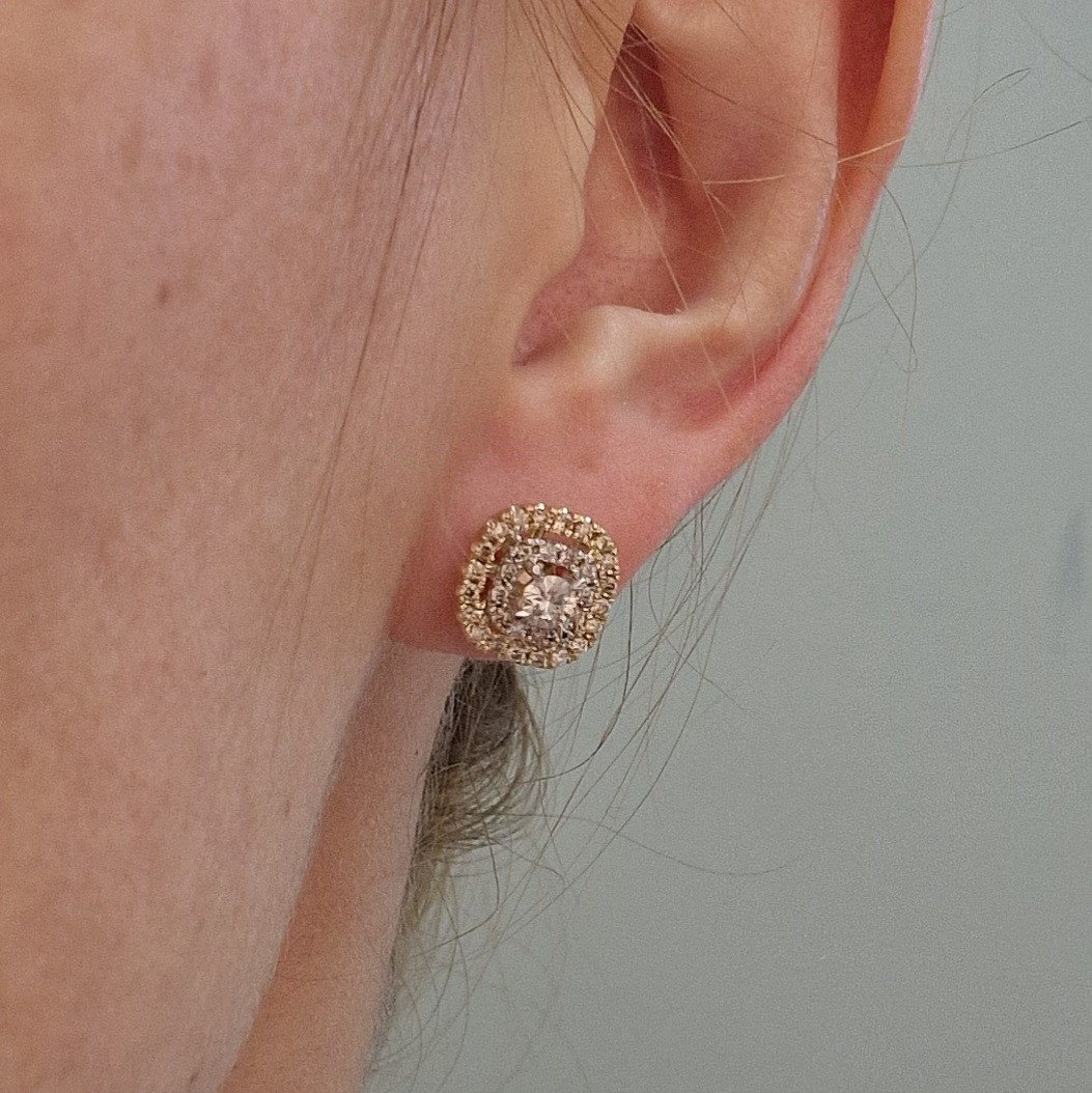 Серьги Deimantas 104731525 3,91гр 0,89ct. купить,NaN