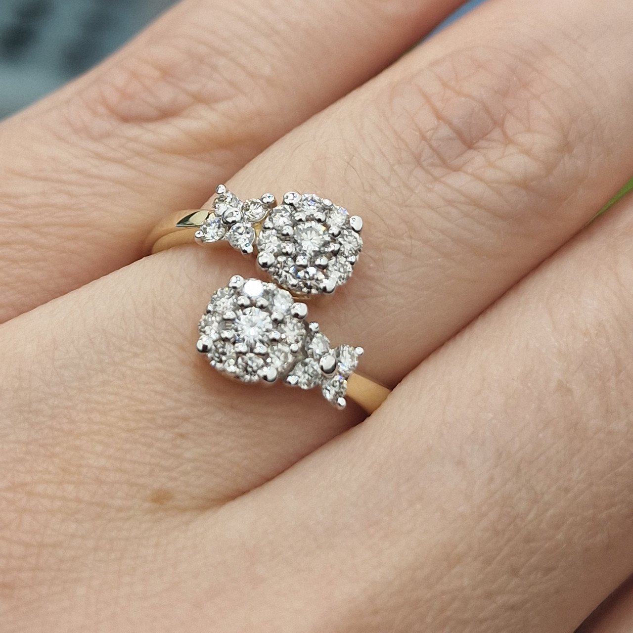 Кольцо Deimantas 105021749 17р 4,14гр 0,61ct. купить,NaN