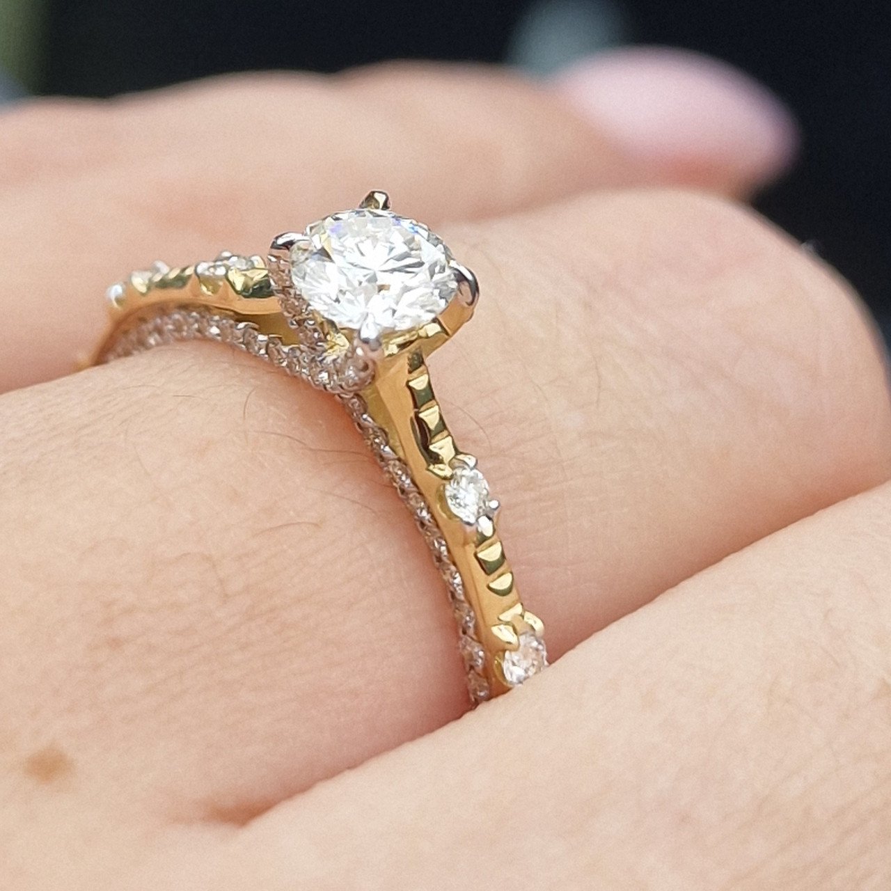 Кольцо Deimantas 103329510 17р 2,971гр 1,00ct. купить,NaN