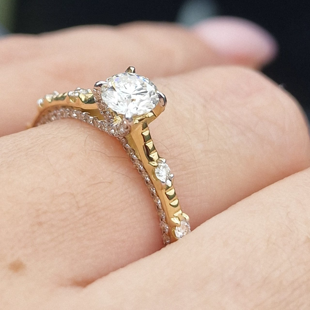 Кольцо Deimantas 103329510 17р 2,971гр 1,00ct. купить,NaN