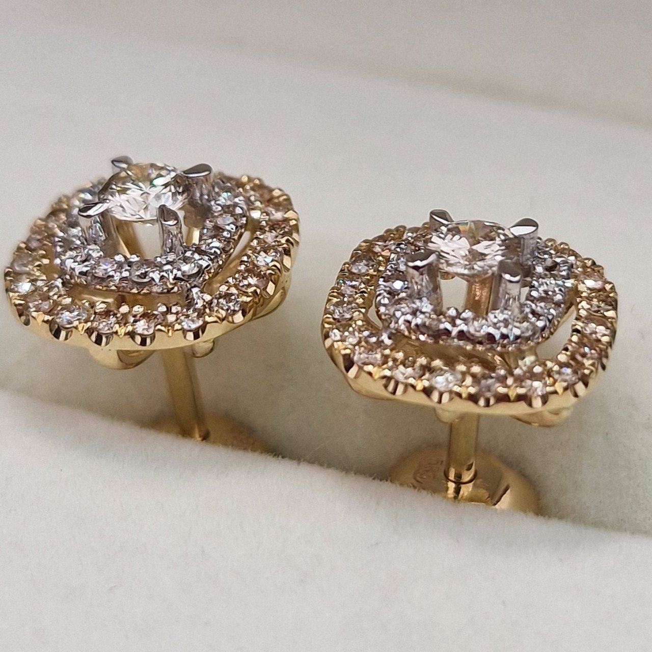 Серьги Deimantas 104731525 3,91гр 0,89ct. купить,NaN
