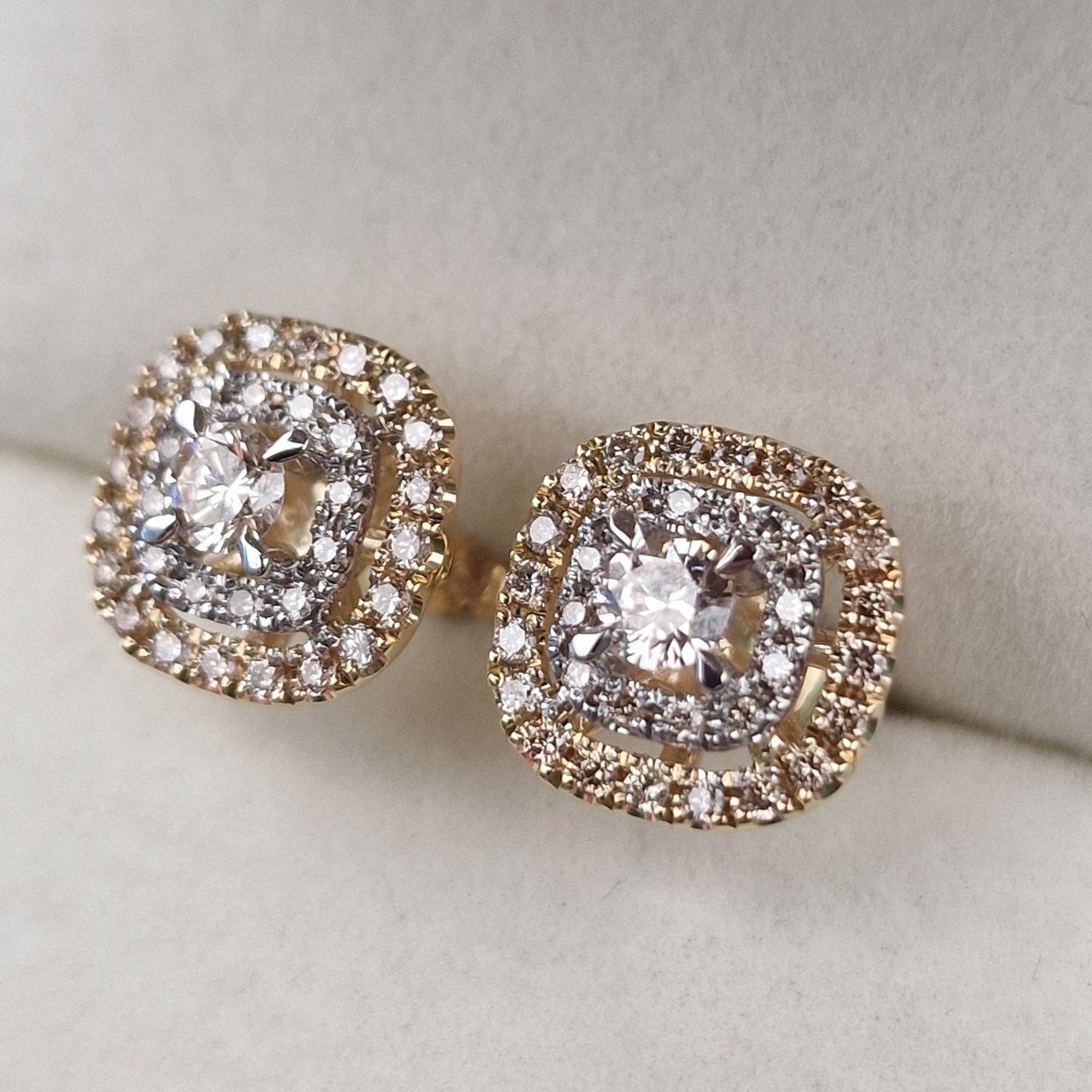 Серьги Deimantas 104731525 3,91гр 0,89ct. купить,NaN