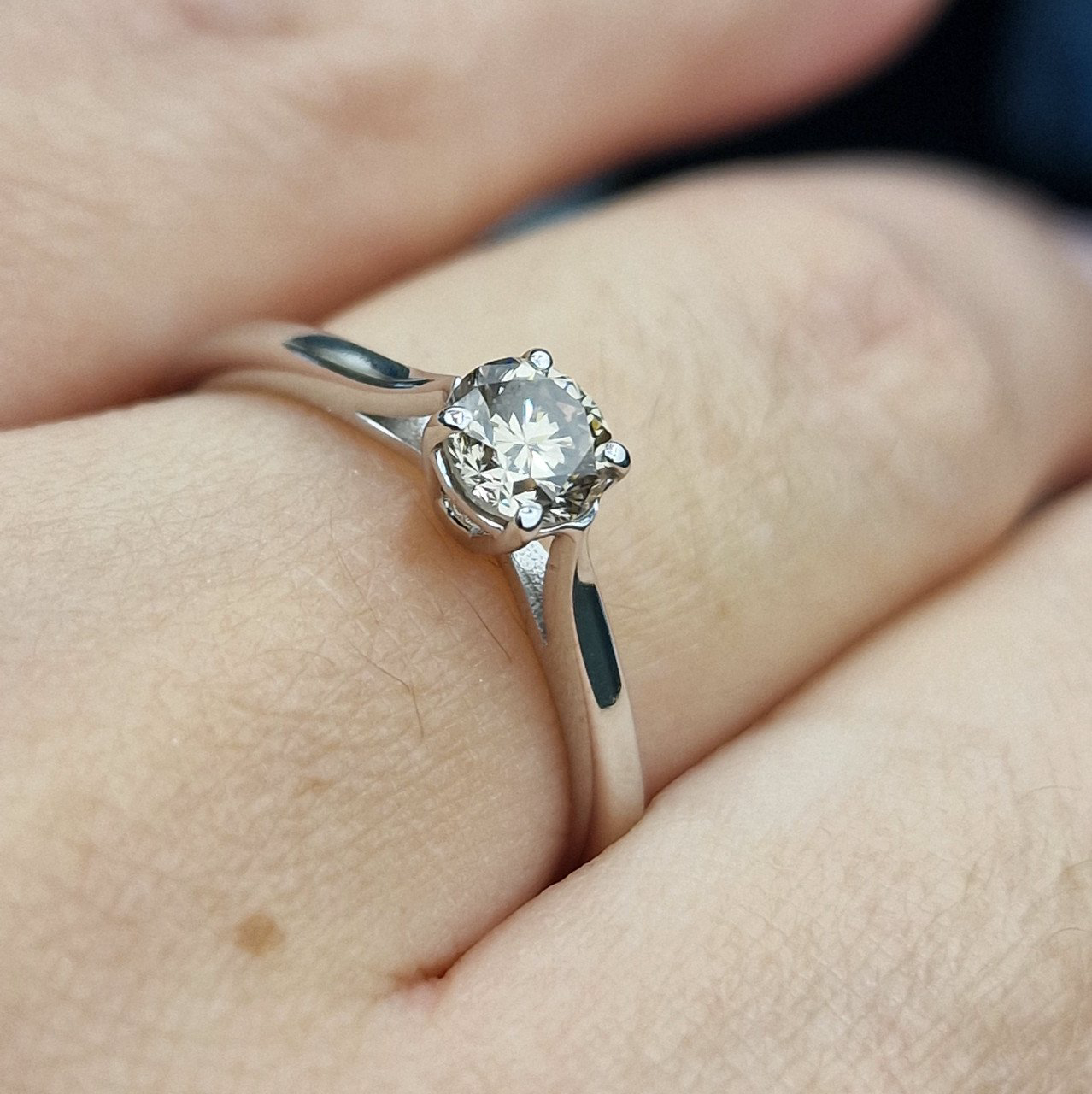 Кольцо Deimantas 103329588 17р 1,71гр 0,45ct. купить,NaN