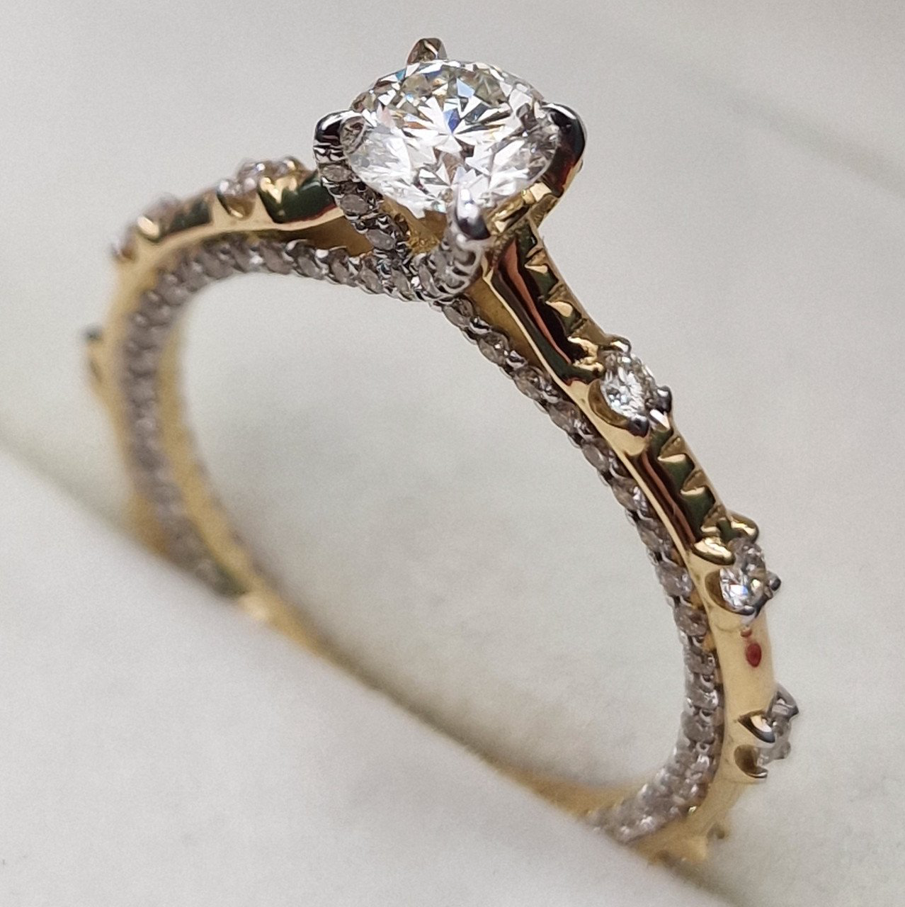 Кольцо Deimantas 103329510 17р 2,971гр 1,00ct. купить,NaN