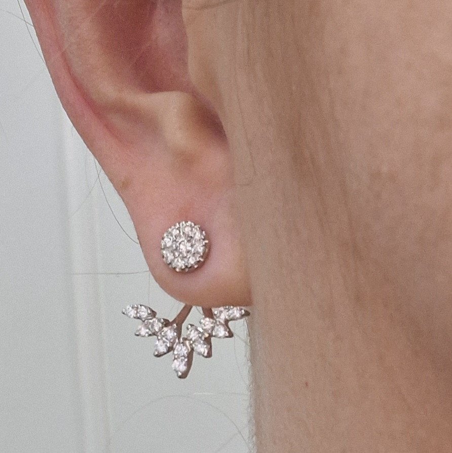 Серьги Deimantas 105021761 5,28гр 0,81ct. купить,NaN