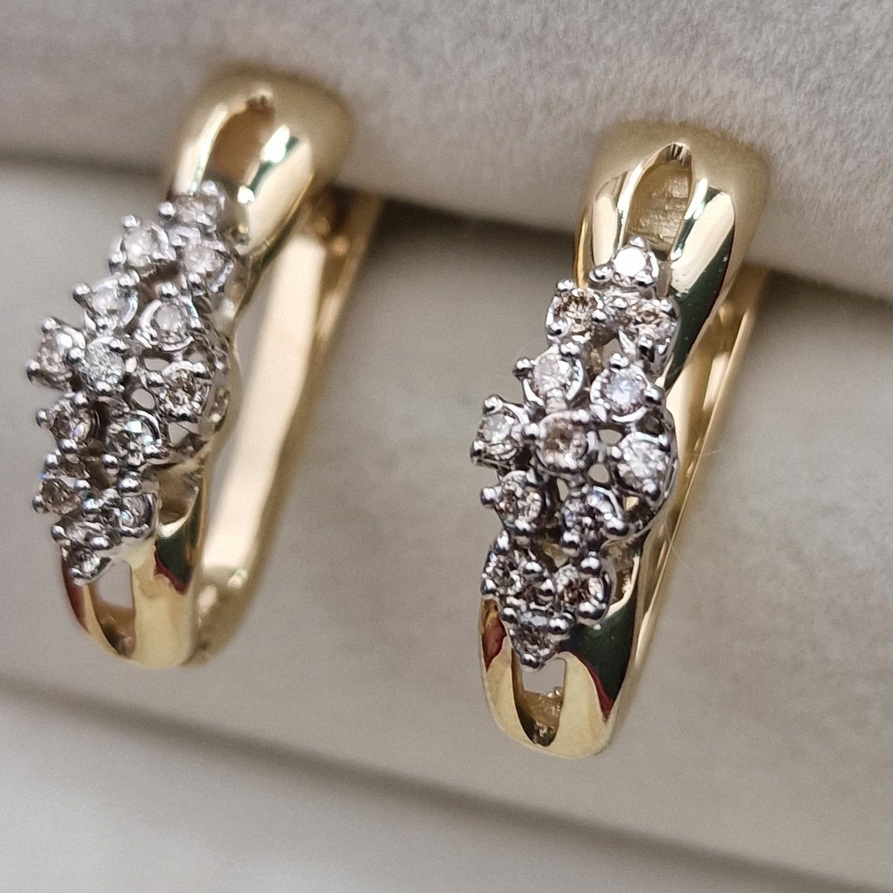 Серьги Deimantas 104732200 5,22гр 0,34ct. купить,NaN