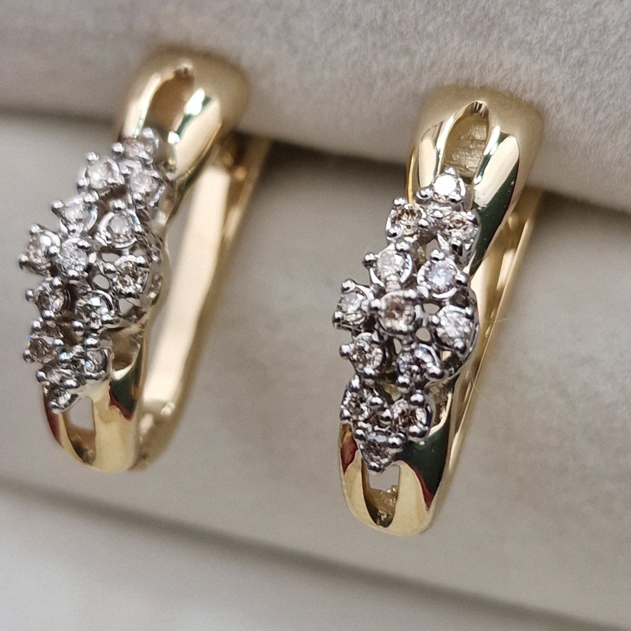 Серьги Deimantas 104732200 5,22гр 0,34ct. купить,NaN
