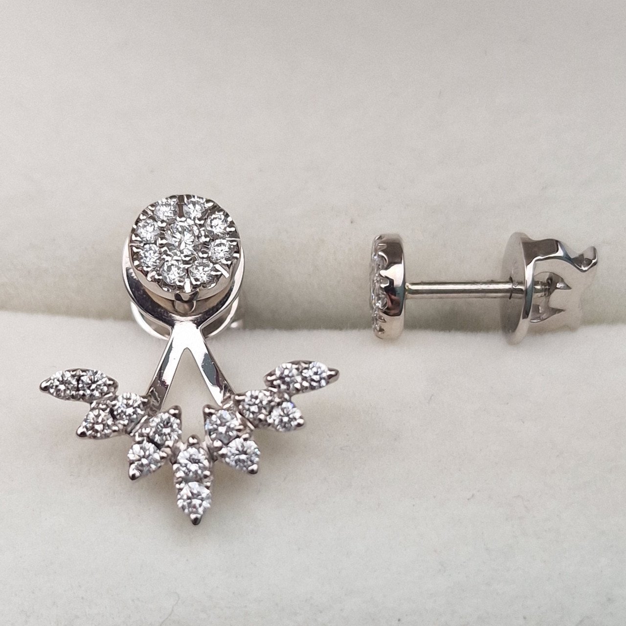 Серьги Deimantas 105021761 5,28гр 0,81ct. купить,NaN