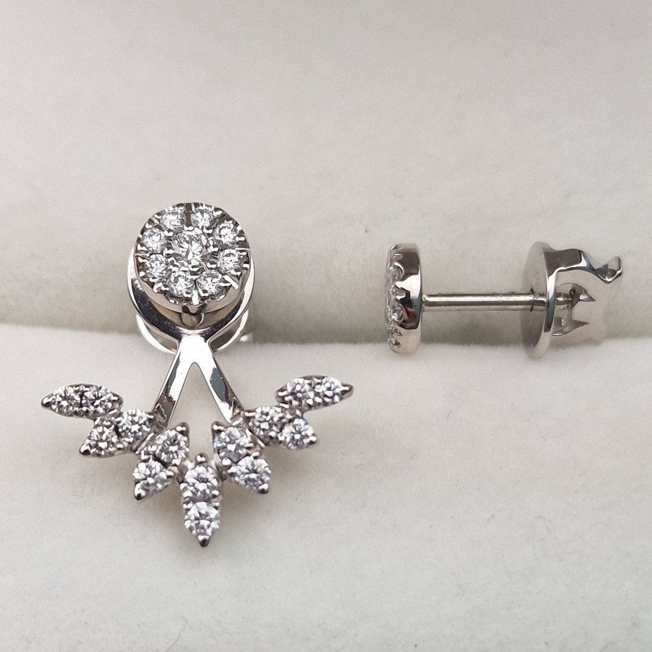 Серьги Deimantas 105021761 5,28гр 0,81ct. купить,NaN