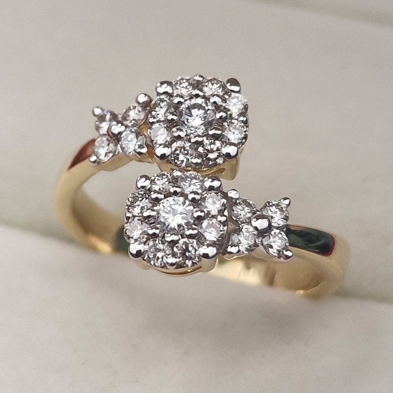 Кольцо Deimantas 105021749 17р 4,14гр 0,61ct. купить,NaN