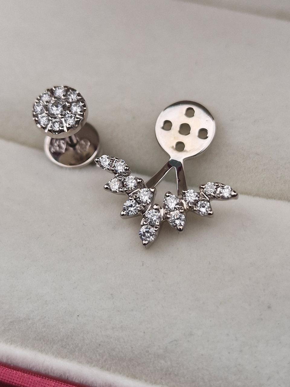 Серьги Deimantas 105021761 5,28гр 0,81ct. купить,NaN
