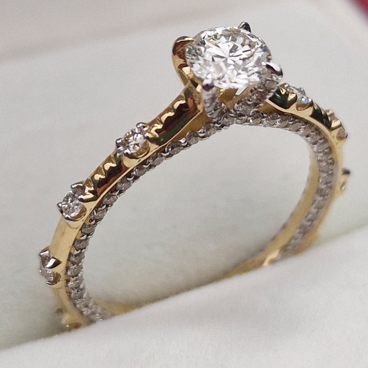 Кольцо Deimantas 103329510 17р 2,971гр 1,00ct. купить,NaN