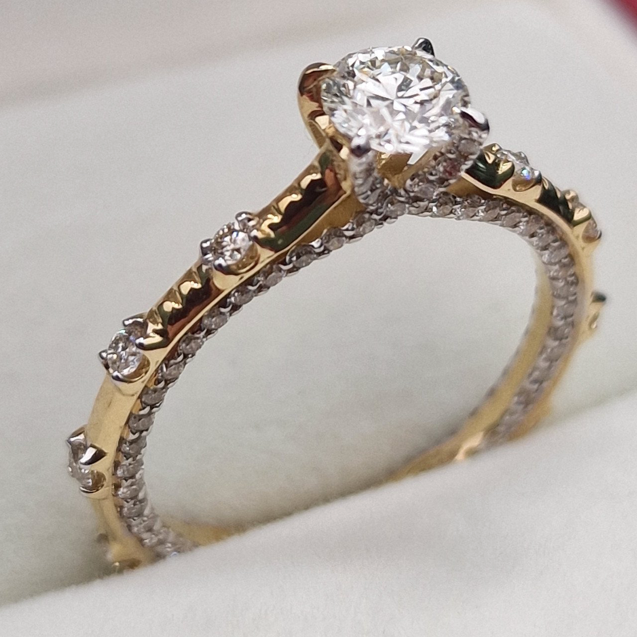 Кольцо Deimantas 103329510 17р 2,971гр 1,00ct. купить,NaN
